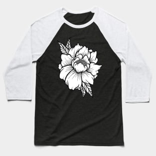 Peony Baseball T-Shirt